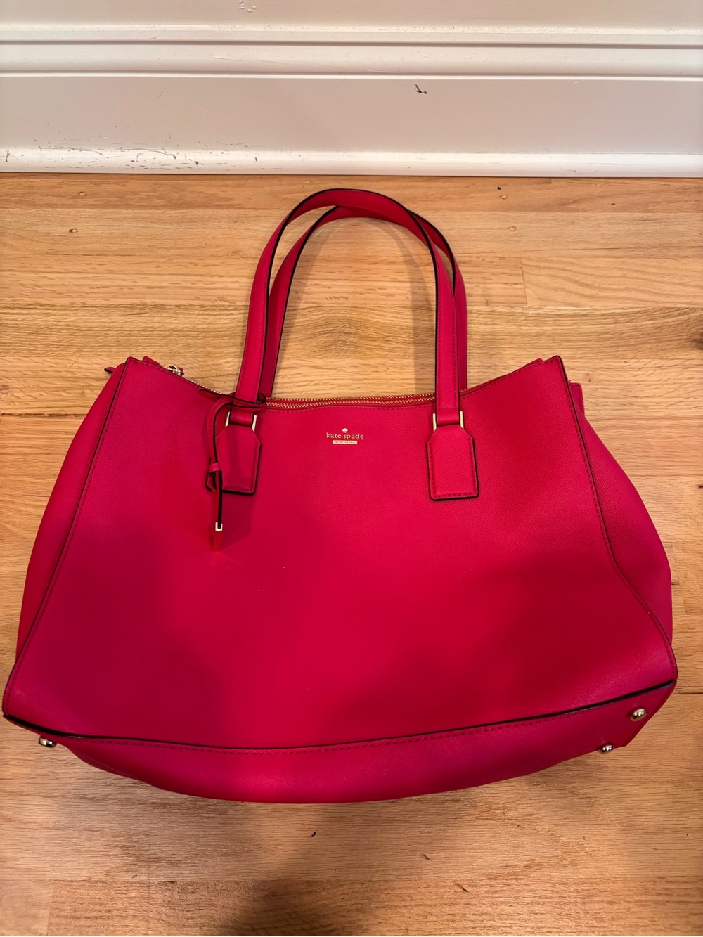 Kate Spade Cameron Street Jensen bag in pink leather